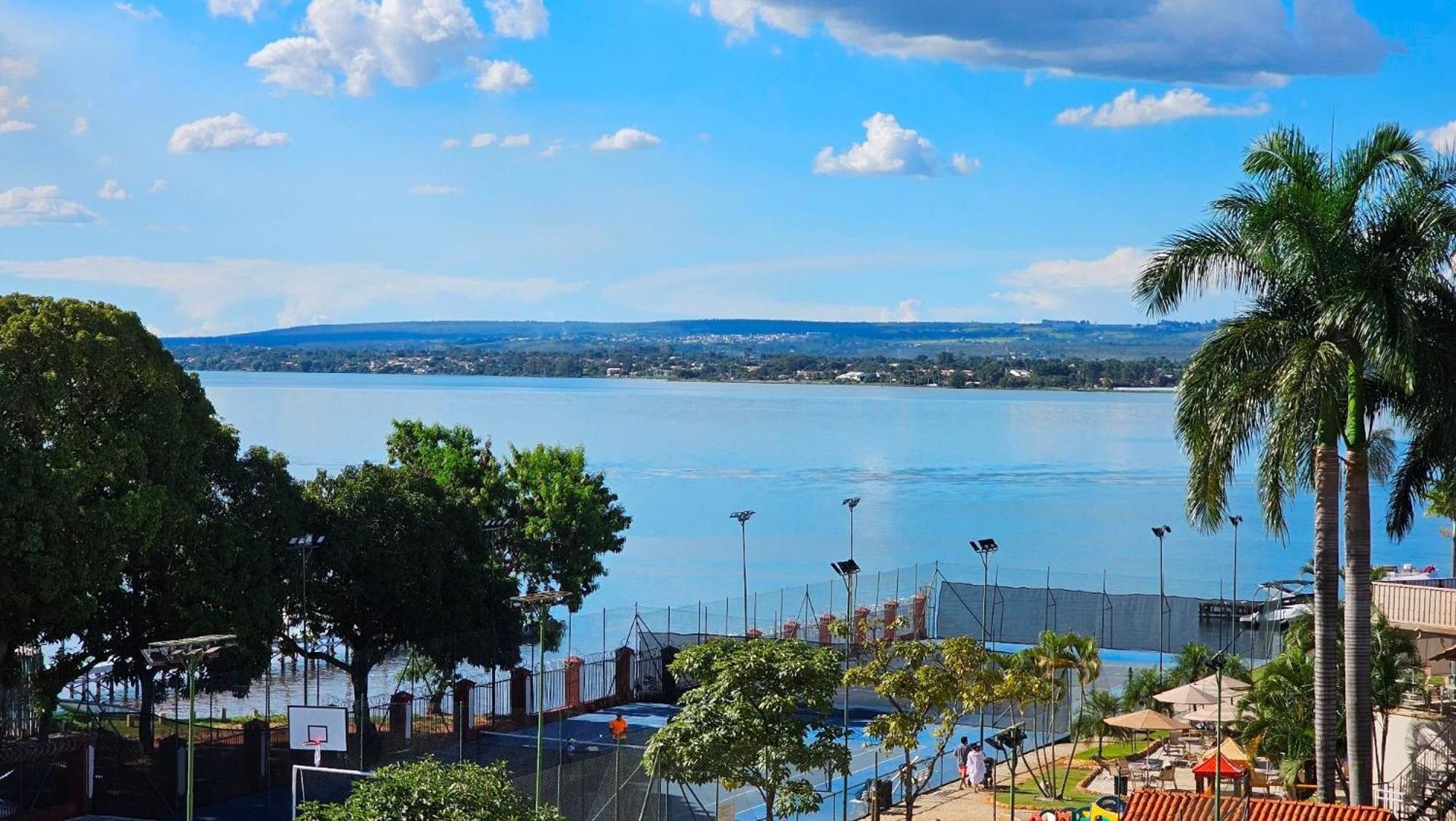Flat 430 Lindo Com Vista Para O Lago Brasília Exterior foto