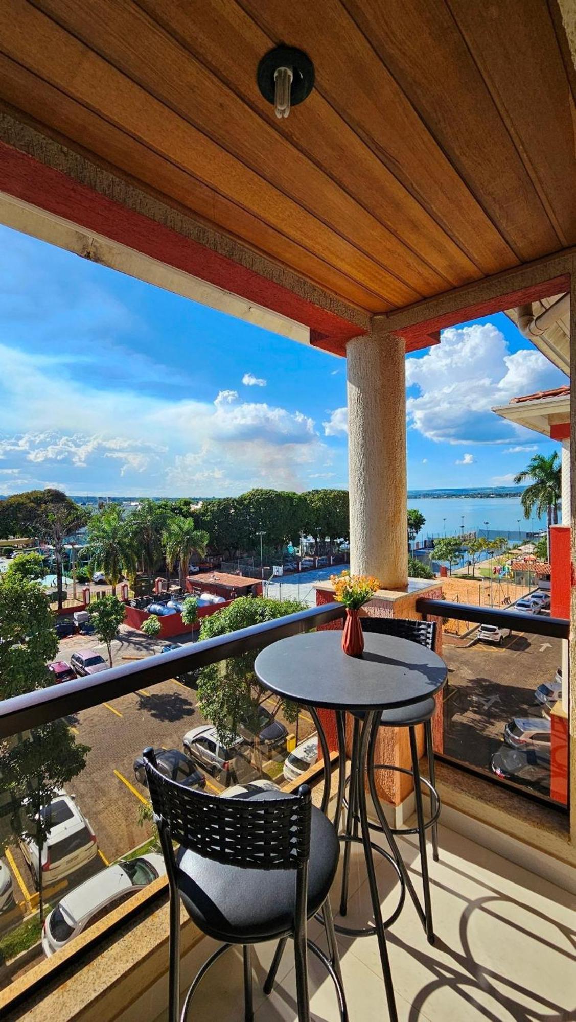 Flat 430 Lindo Com Vista Para O Lago Brasília Exterior foto