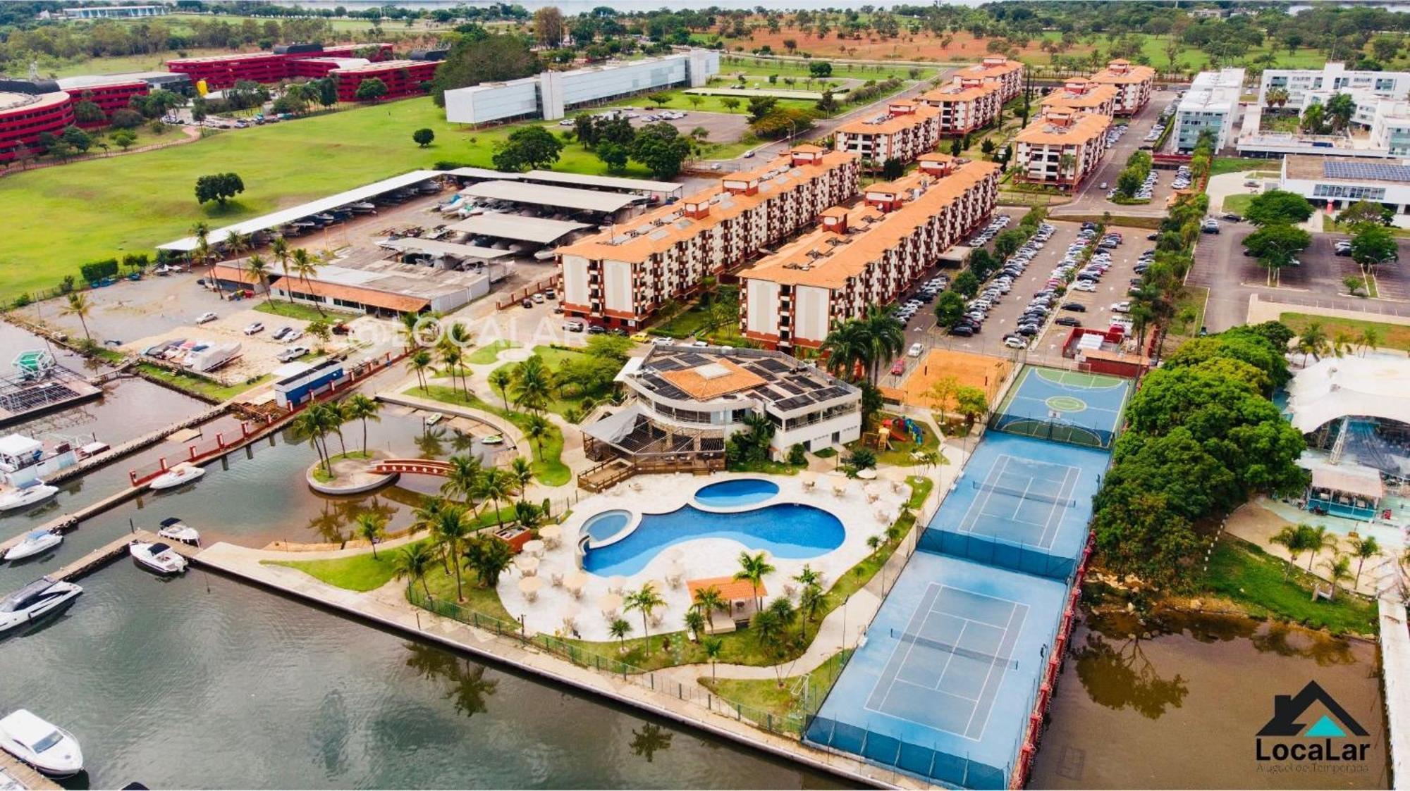Flat 430 Lindo Com Vista Para O Lago Brasília Exterior foto